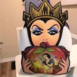 Disney Evil Queen Backpack - Black, White, Red
